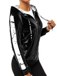 Hanorac femei neagră OZONEE O/82270