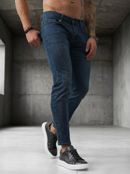 Blugi bărbaţi albaștri închis OZONEE O/JK2895A