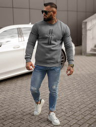 Hanorac bărbați antracit OZONEE JS/8B1358/5