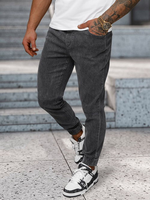 Pantaloni jogger bărbați antracit OZONEE NB/MP0272GS