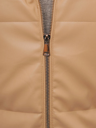 Vestă femei bej OZONEE O/AY756