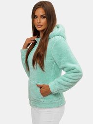 Hanorac femei albastră deschis OZONEE JS/HH007/41Z