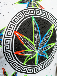 Tricou bărbați alb OZONEE O/T136/1