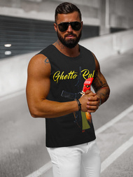 Maiou bărbați neagră OZONEE O/T107/3