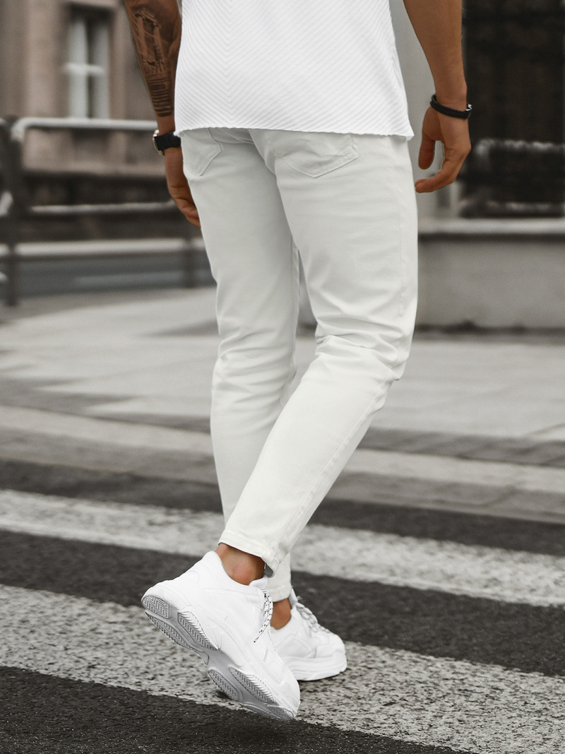 Blugi bărbaţi écru OZONEE E/5171/01