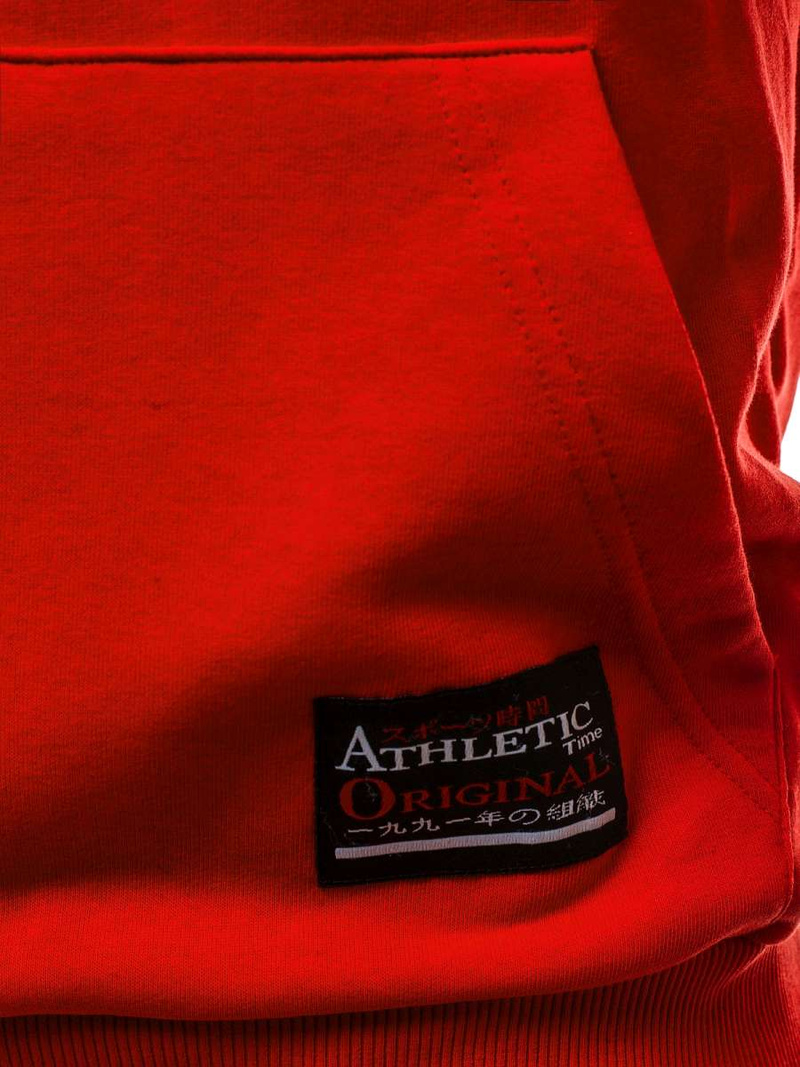 Hanorac bărbați roșie OZONEE A/0963Z