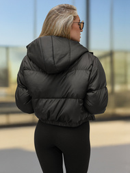 Geacă de femei neagra OZONEE JS/5M3260/392Z