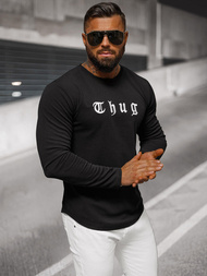 Bluză bărbați neagră OZONEE O/T6612