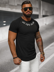 Tricou bărbați negru OZONEE O/T7256