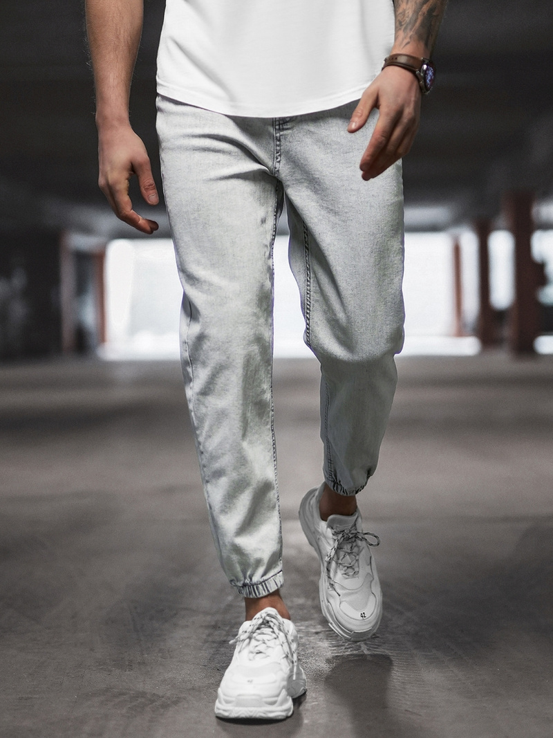 Blugi bărbaţi gri OZONEE DP/780Z