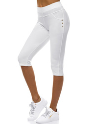 Colanţi femei albi OZONEE JS/1041/A11