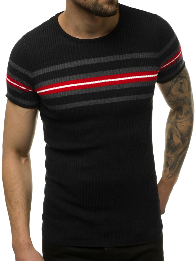 Pulover bărbați albastru negri OZONEE L/2296