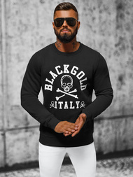 Bluză bărbați neagră OZONEE NB/MF2013