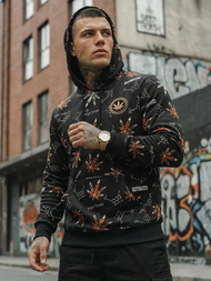 Hanorac bărbați negru OZONEE O/B266Z