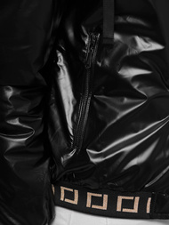 Geacă de femei neagră OZONEE JS/16M9087/392