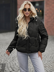 Geacă de femei neagra OZONEE JS/5M3336/392Z