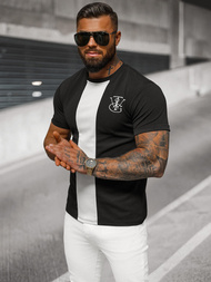 Tricou bărbați negru OZONEE O/L1184