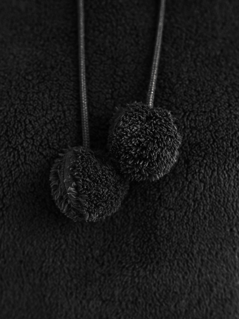 Hanorac femei negru OZONEE JS/HH192/3