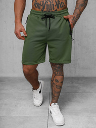 Pantaloni scurți sport bărbați kaki OZONEE JS/17K532/29