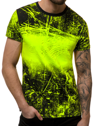 Tricou bărbați verde OZONEE JS/SS11017