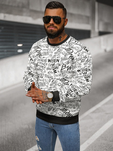 Bluză bărbați albă OZONEE JS/8B1218/1