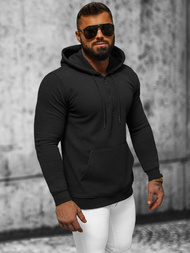 Hanorac bărbați neagră OZONEE O/TB2273