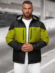 Jachetă bărbați neagră OZONEE JS/22M310/392Z