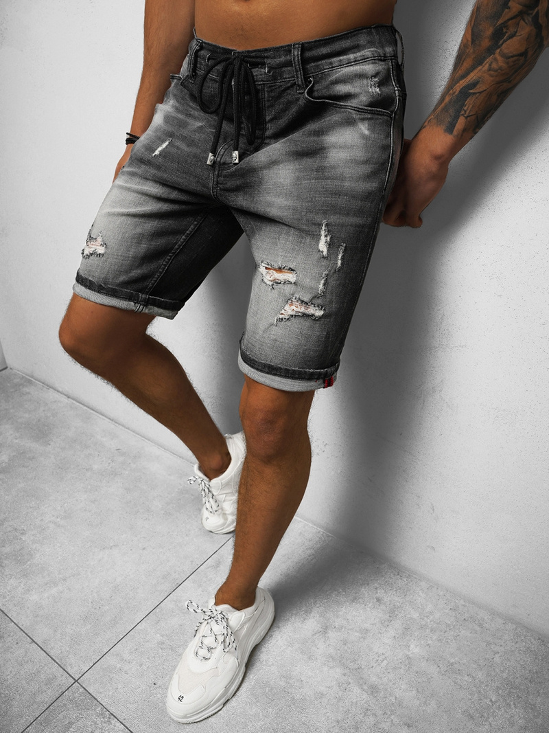 Pantaloni scurti bărbați antracit OZONEE NB/MP0035G