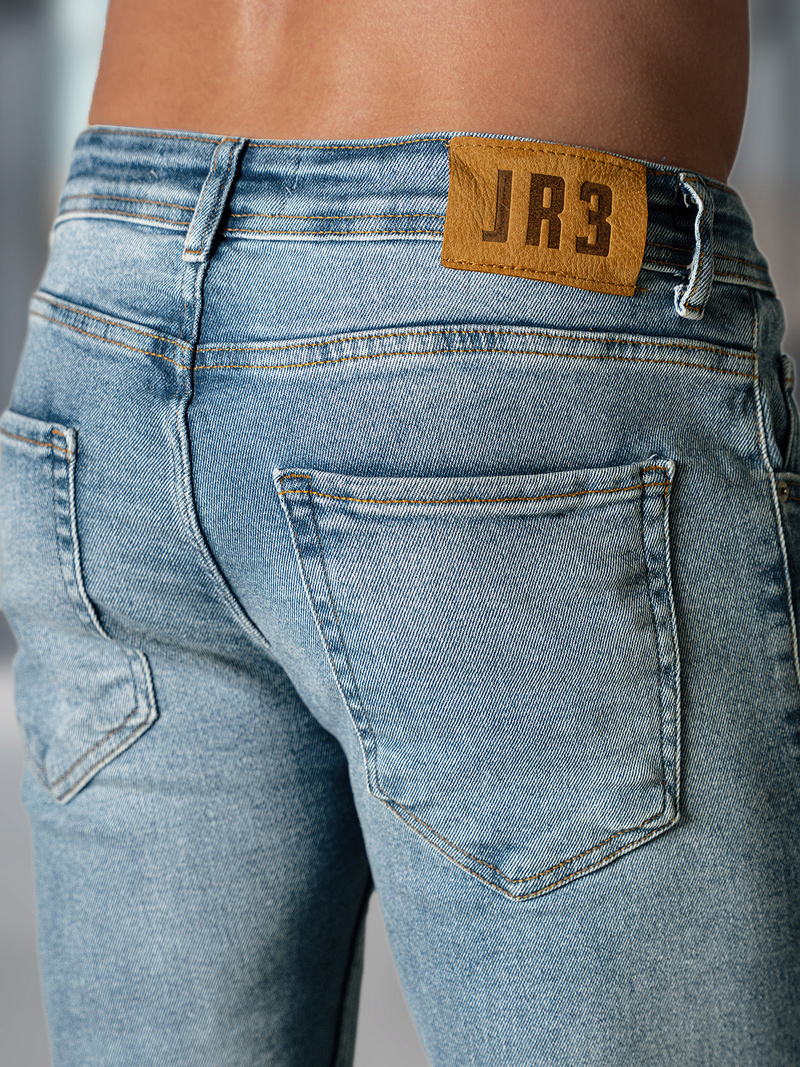 Blugi bărbaţi albaștri OZONEE O/0526