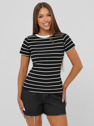 Tricou femei negri OZONEE JS/96T659/3