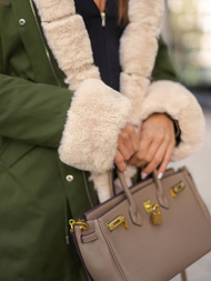 Geacă de iarnă damă verde OZONEE JS/M763/136Z