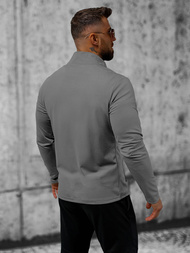 Jachetă de primăvară bărbați gri OZONEE JS/M10308