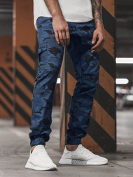 Pantaloni jogger bărbați bleumarin OZONEE A/404