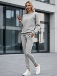 Trening dama doua piese gri OZONEE JS/CKW01