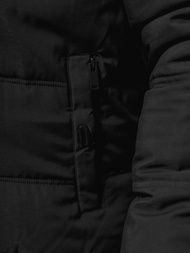 Geacă bărbați neagră OZONEE JS/84M3030/392