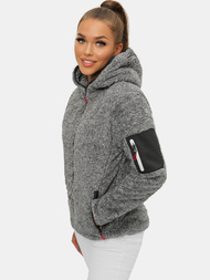 Jachetă femei antracit OZONEE JS/KSW7002