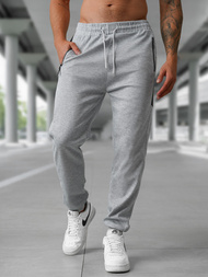 Pantaloni de trening bărbaţi gri OZONEE JS/15K1850/2