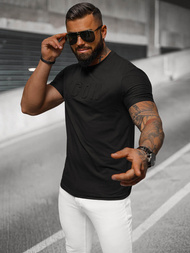 Tricou bărbați negru OZONEE NB/MT3111