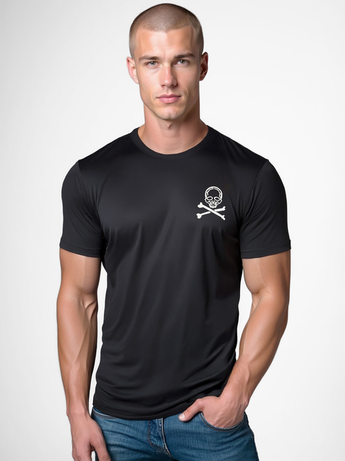 Tricou bărbați negru OZONEE NB/MT3066Z
