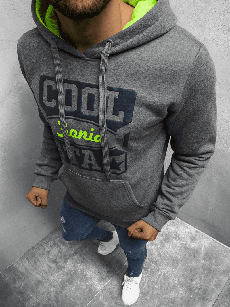 Hanorac bărbați antracit OZONEE JS/Y10027