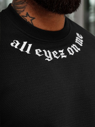 Hanorac bărbați negru OZONEE O/P2027Z