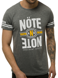 Tricou bărbați antracit OZONEE JS/SS10968