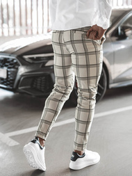 Pantaloni Chino Bărbaţi Bej OZONEE O/P4028Z