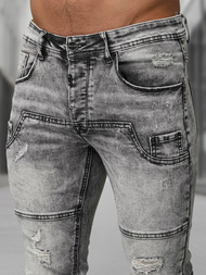 Blugi bărbaţi antracit OZONEE NB/MP0163NZ