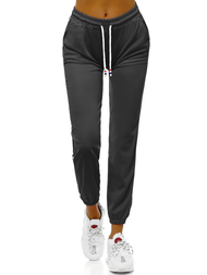 Pantaloni de training femei antracit OZONEE JS/1020/A2