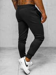 Pantaloni de trening bărbaţi negri OZONEE JS/XW01Z