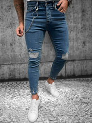 Blugi Bărbaţi Albaștri OZONEE O/268SP