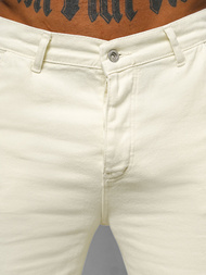 Blugi bărbaţi écru OZONEE DO/4001