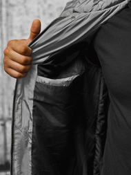 Geacă bărbați gri OZONEE O/M799