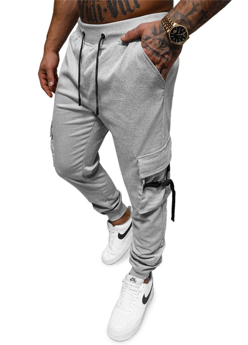 Pantaloni de trening bărbaţi gri OZONEE JS/8K1118/2